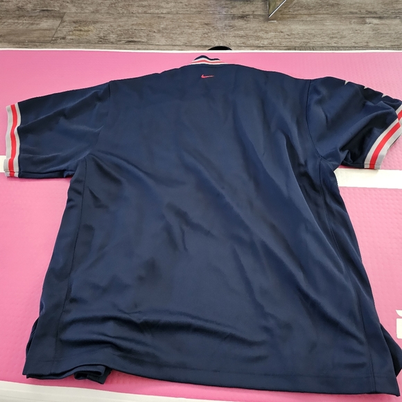 Vintage NWT Nike Team New Jersey Nets Shooting Warm Up Jersey Shirt  Mens xl - Picture 4 of 5
